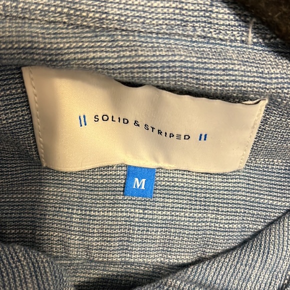 Solid & Striped Linen Shirt - Picture 6 of 6